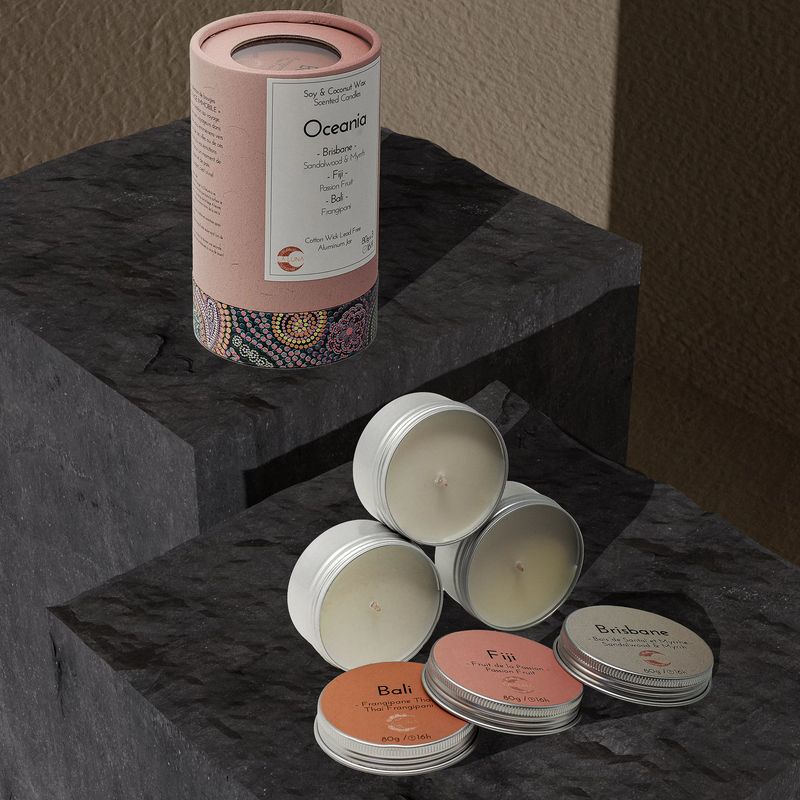 oceania candle set