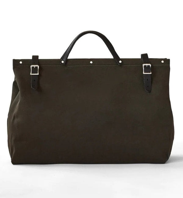 Recycled Utility Canvas Weekender Bag | OKANAGAN Dark Olive