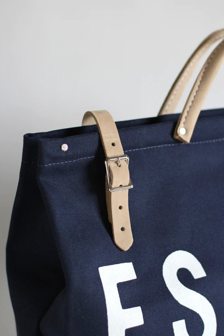 Recycled Utility Canvas Weekender Bag | OKANAGAN Navy