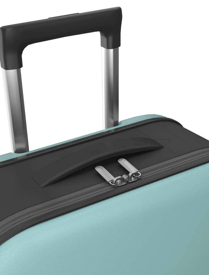 NEW World s Thinnest Collapsible Suitcase Aqua Israel