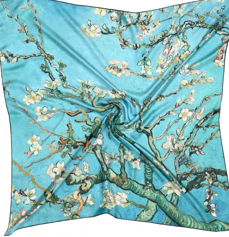 Van Gogh Silk italian scarf 